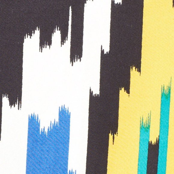 French Connection NEW Ikat Cotton Bodycon 2way Back Zipper Dress Black Red Sexy - Picture 8 of 12